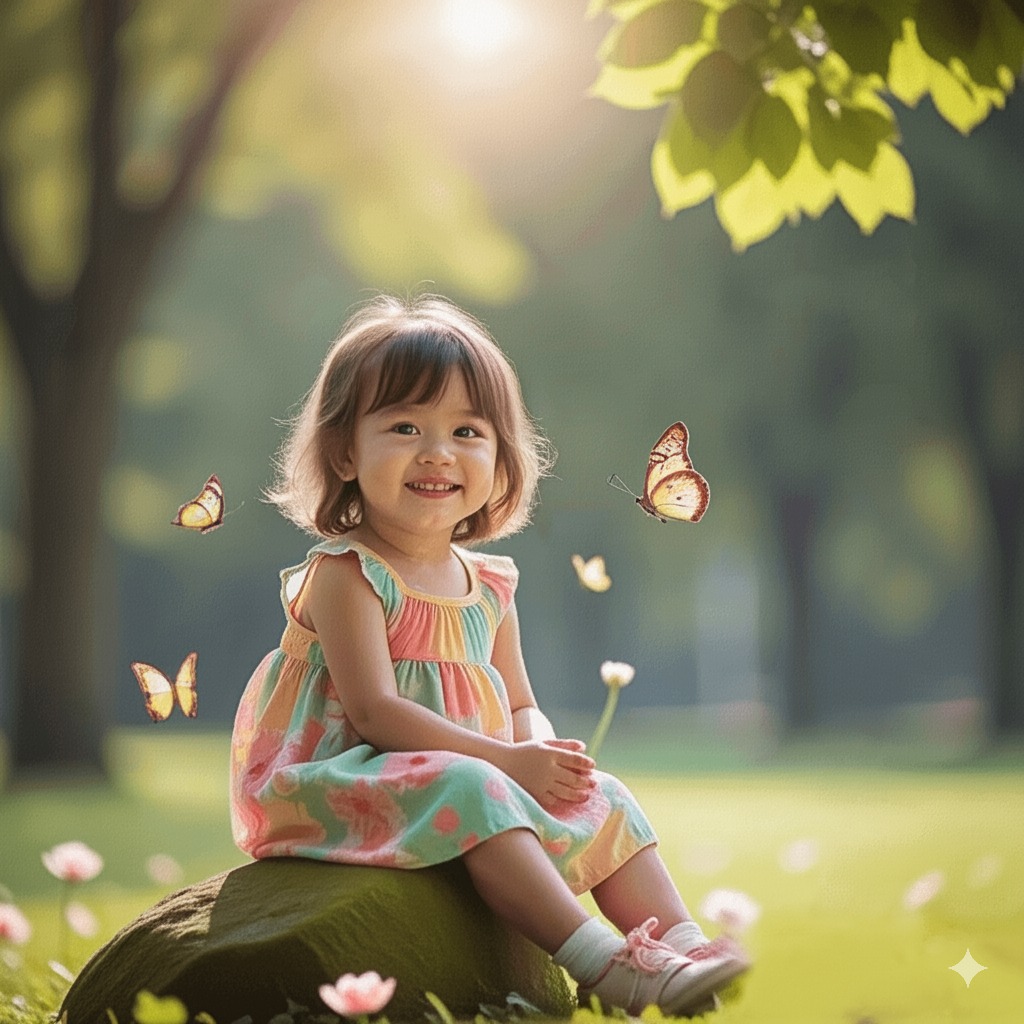 little girl photo to action figure generator